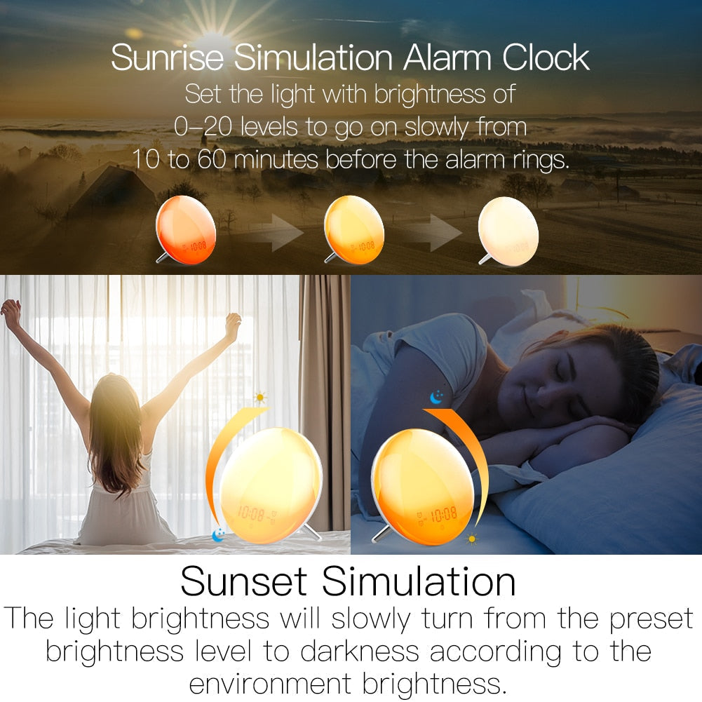 Sunrise Smart Alarm Clock.