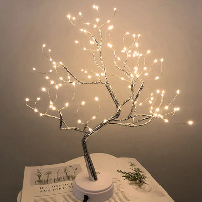 LED USB Fire Tree Light